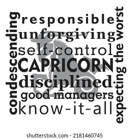 Capricorn Zodiac Sign with personality description
