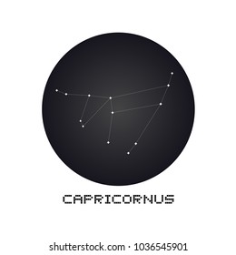 Capricornus constellation symbol