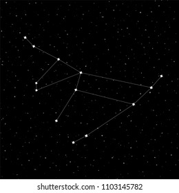 Capricornus constellation symbol