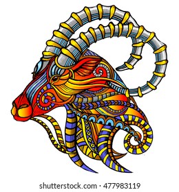 Capricorn.Zodiac sign . Astrology