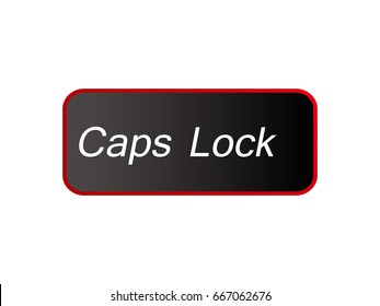 Caps Lock Images, Stock Photos & Vectors | Shutterstock