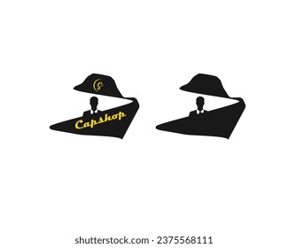 caps shop, Baseball caps set. Blue yellow and pink beanie. Cartoon-style baseball caps.