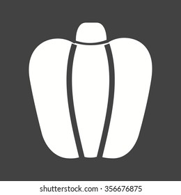 Capsicum, green, red icon vector image.Can also be used for food iconset. Suitable for mobile apps, web apps and print media.