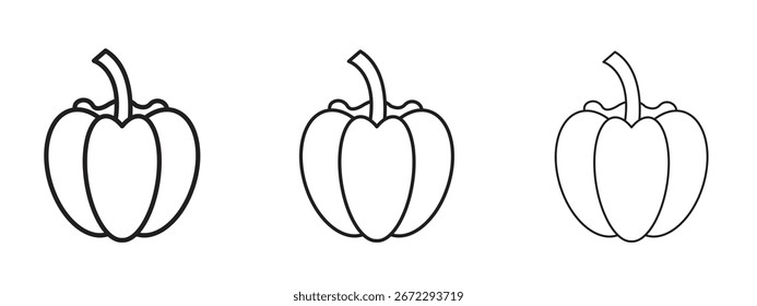 Capsicum icon for Graphic Design Projects