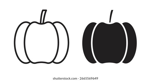 Capsicum icon. Vector Illustration. Isolated vector Illustration. EPS Illustration.
