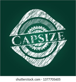 Capsize on blackboard