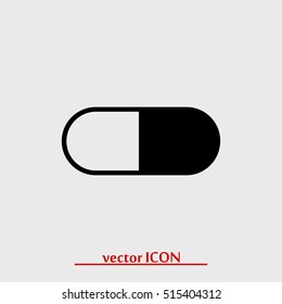 capsul icon vector best flat icon EPS