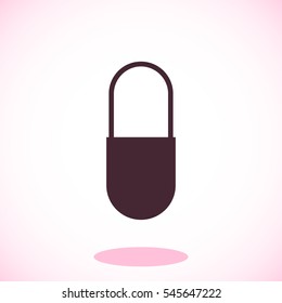 capsul icon, vector best flat icon  EPS