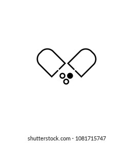 Capsule broken icon