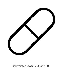 capsule icon color editable on white background
