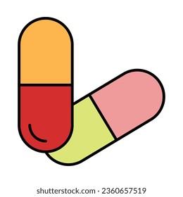 Capsule Icon Design For Personal And Commercial Use.