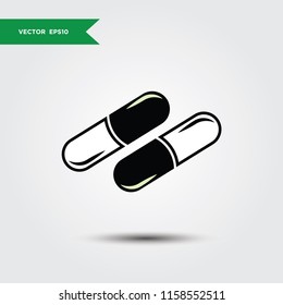 capsule icon design template