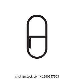 capsule icon design template