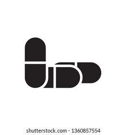 capsule icon design template