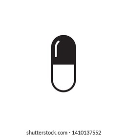 capsule icon design template. Trendy style, vector eps 10