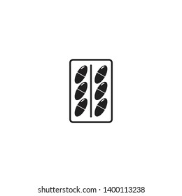 Capsule  icon ,  design , vector EPS10