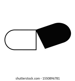 Capsule Icon - Image vector -EPS