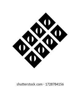 capsule icon or logo isolated sign symbol vector illustration - high quality black style vector icons
