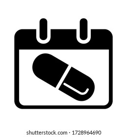 Kapselsymbol oder Logo isolierte Symbol-Vektor-Illustration - qualitativ hochwertige Vektor-Symbole mit schwarzem Stil
