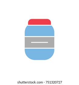 Capsule icon medical vector  design illustration