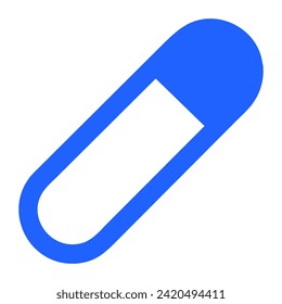 capsule icon in trendy flat style, vector icon