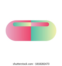 capsule icon vector design illustration