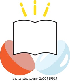 Capsule of Knowledge: Book and Gacha Icon