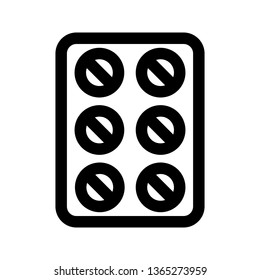 Capsule medical icon simple