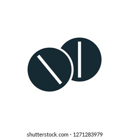 capsule, medicine, pill icon vector