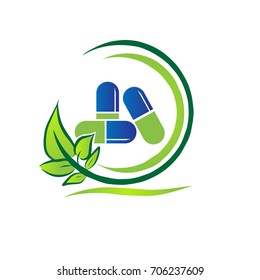 capsule organic logo
