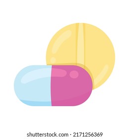 icono de cápsulas y medicamentos para píldoras