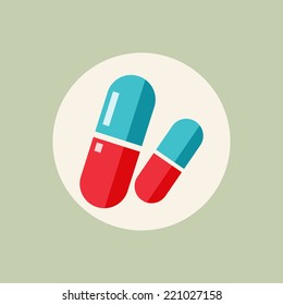 capsule pill icon