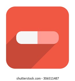 Capsule pill icon