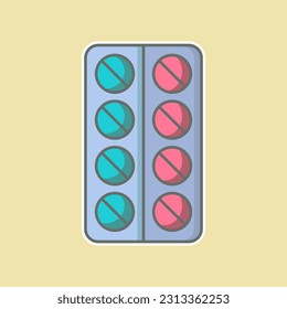 Capsule , pills free icon vector on trendy design