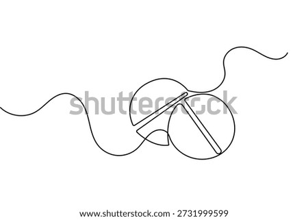 Capsule tablets and pills icon created with a single continuous line for minimalist medical branding