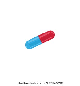 Capsule vector drawing 