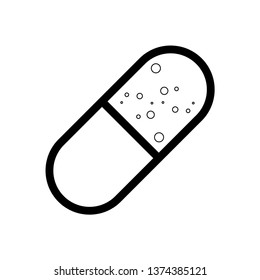capsule vector icon