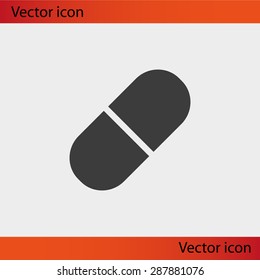 Capsule vector  icon