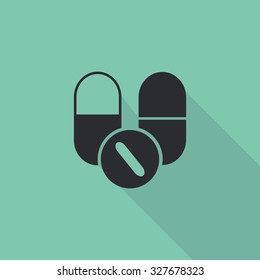 capsule  vector icon