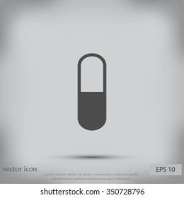 capsule vector icon