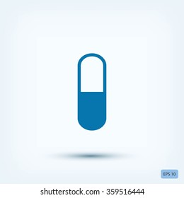 capsule vector icon