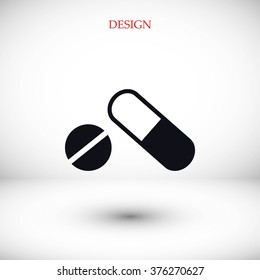 capsule vector icon