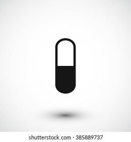 capsule vector icon