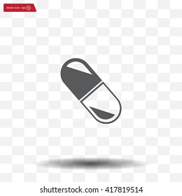 capsule vector icon