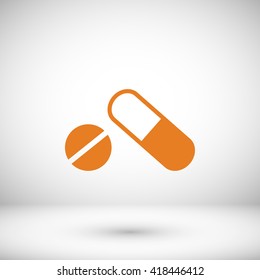 capsule vector icon