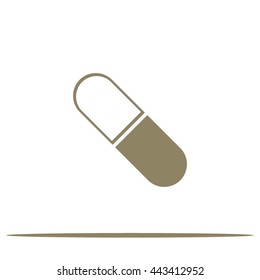 capsule vector icon