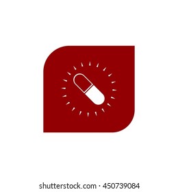 capsule vector icon