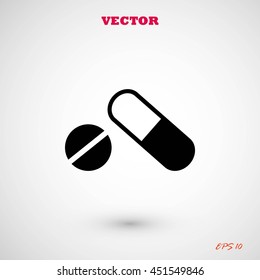 capsule vector icon