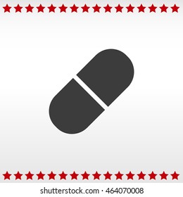 Capsule vector  icon
