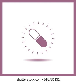 capsule vector icon